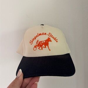Sigelman Stable Hat - Orange/Navy/Cream